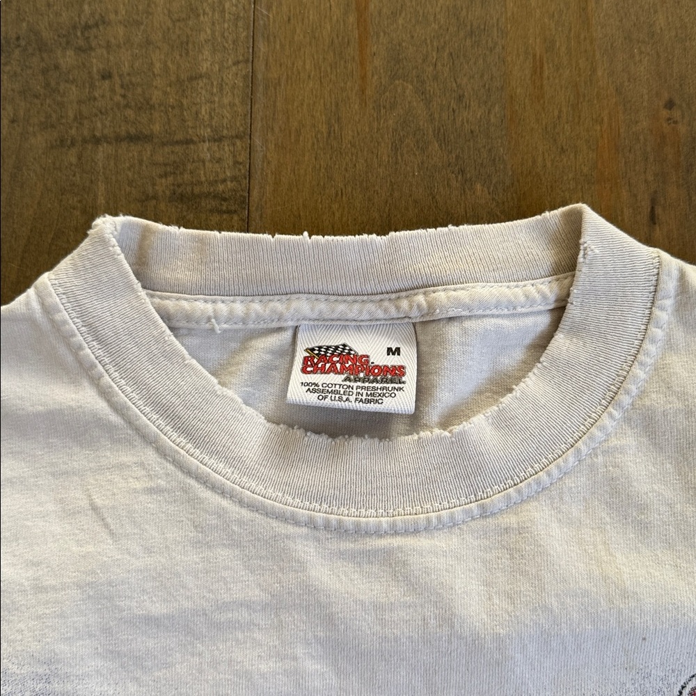 Y2K 2001 Ward Burton 22 NASCAR AOP Dodge City Cat Racing Shirt Medium - Picture 3 of 7